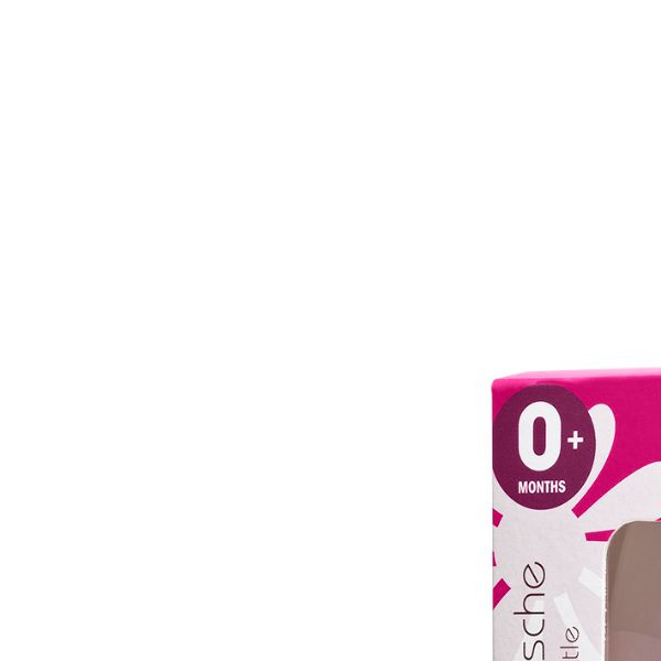 Nip flašica sa širokim otvorom Trendy Girl 260ml, silikonska cucla, 0m 