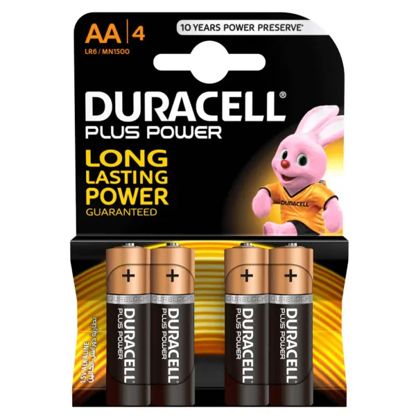 Duracell AA 4KP SCA 6945 508188 