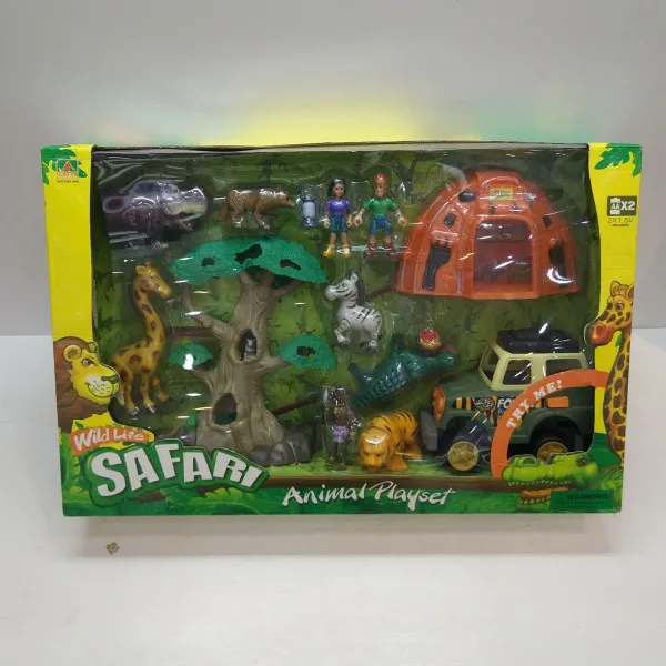 Hk mi igračka, safari set sa džipom 