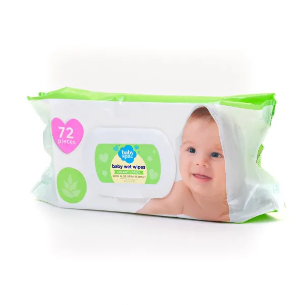 Baby spa vlažne maramice cream sa aloe verom 72kom
