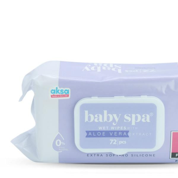 Baby spa vlažne maramice cream sa aloe verom 72kom 