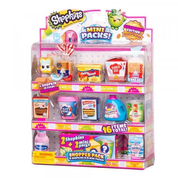 Shopkins shopper 8 kom 