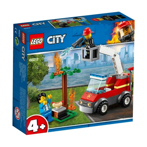 Lego City Barbecue Burn Out 