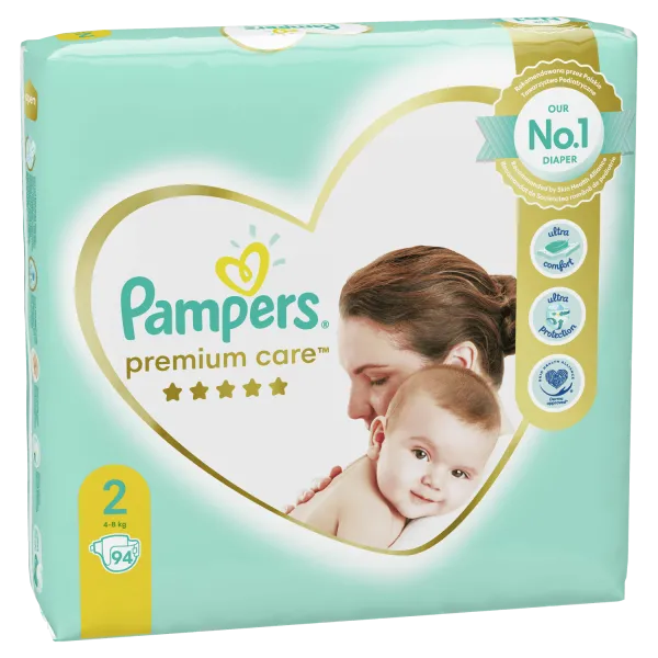 Pampers pelene premium JP 2 mini 3-6kg 94kom 