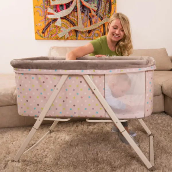 Hauck kolijevka Dreamer, Multi Dots Sand