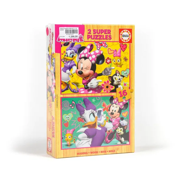 Educa slagalica MInnie 2 x 16 dijelova