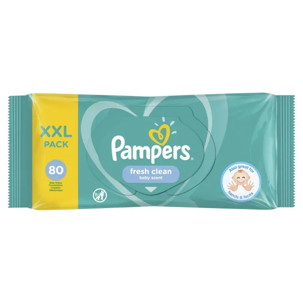 Pampers baby vlažne maramice fresh 80kom 