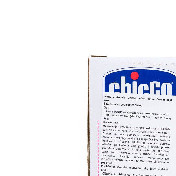 Chicco noćna lampa Dream light roze 