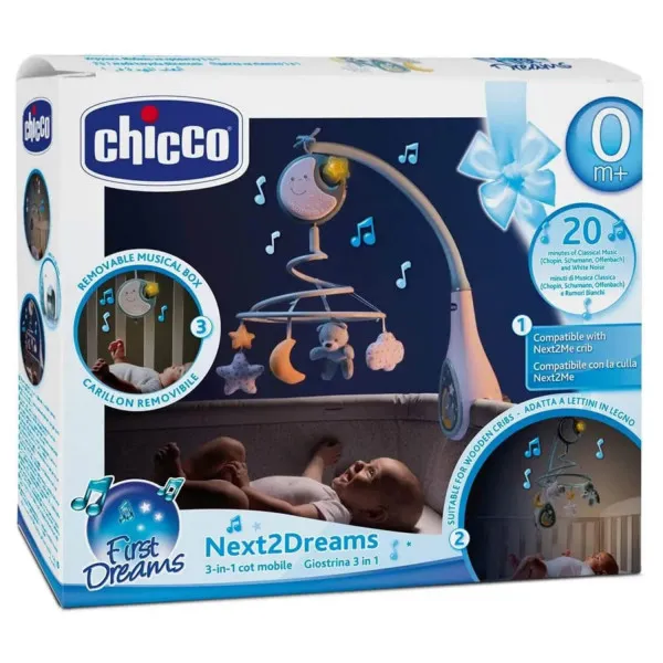 Chicco Next2Dreams vrteška plava 