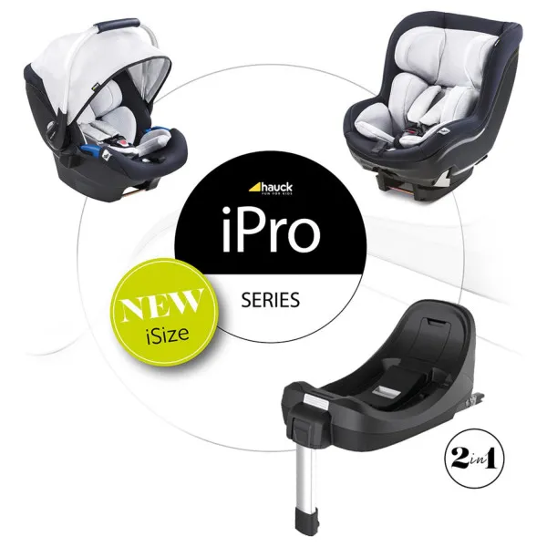 Hauck autosjedalica (40-105cm)+baza iPro Kids, Lunar