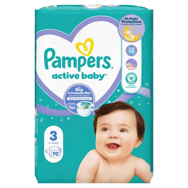 PAMPERS JP MINUS MIDI (70 KOM) 2/84 