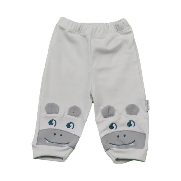 Lillo&Pippo bebi pantalone, dječaci-56 56 12-SIVA 