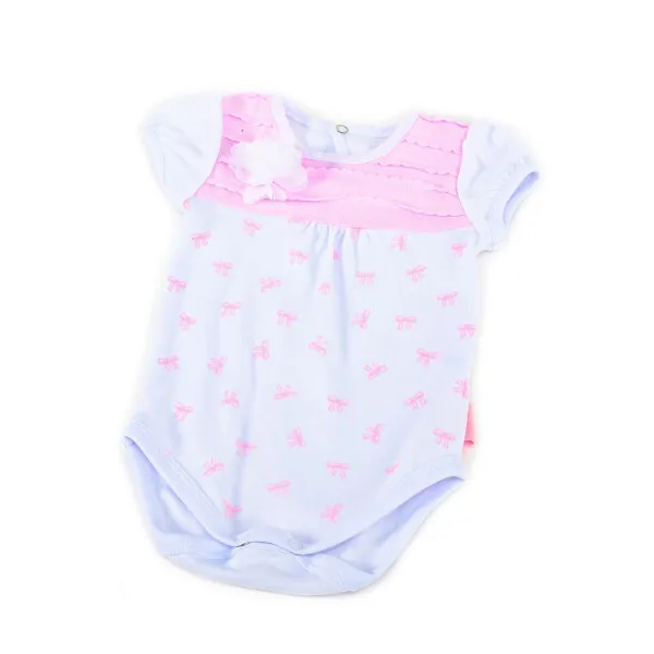 Pom Pom bodi kr, djevojčice-1-86 1-86 3-ROZE
