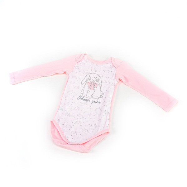 Pom Pom bodi dr, devojčice-1-86 1-86 3-ROZE