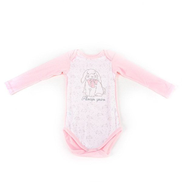 Pom Pom bodi dr, devojčice-1-86 1-86 3-ROZE