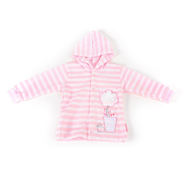 Pom Pom jakna, devojčice-62 62 3-ROZE