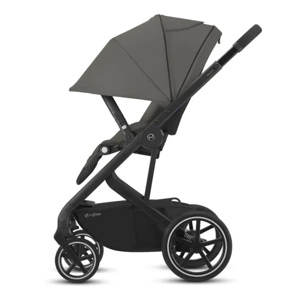 Cybex kolica Balios S Lux Soho Grey (crni ram) 