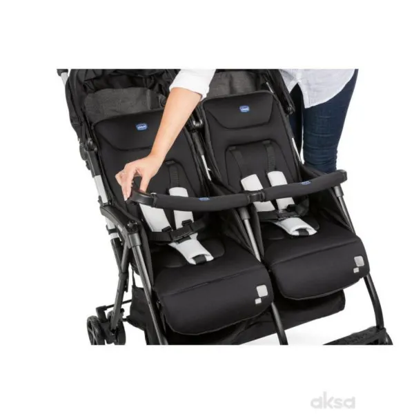 Chicco kolica za blizance Ohlala Blacknight