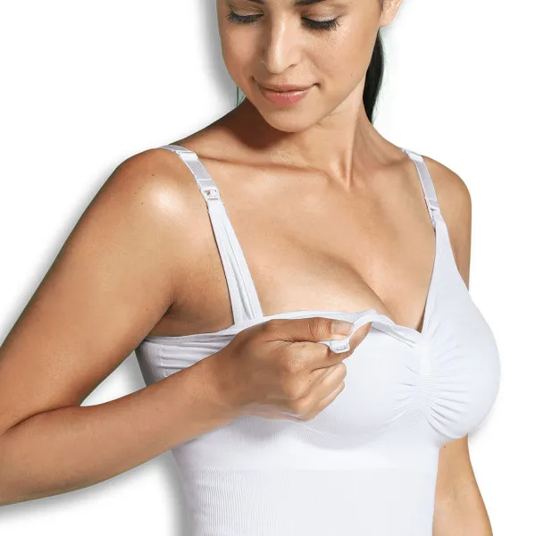 Carriwell Grudnjak-top majica,boja:bela,vel:M 