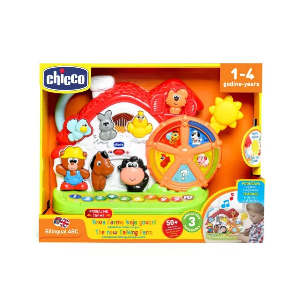 Chicco farma koja govori (engleski i srpski) novo