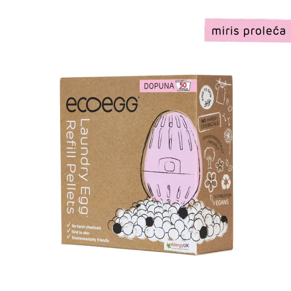 Ecoegg dop. za pranje veša miris proleća,50 pranja 