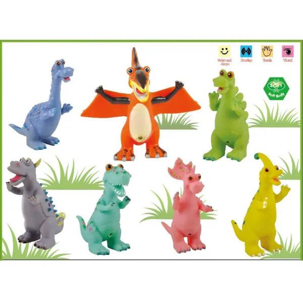 HK Mini igračka dinosaurus, displej 7 komada 