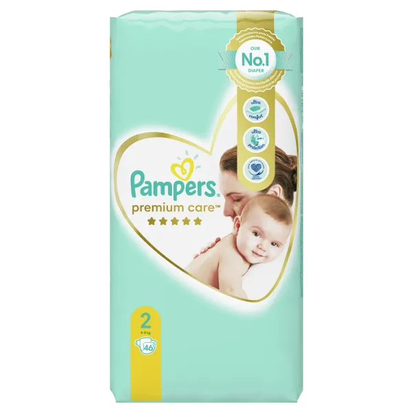 Pampers pelene premium VP 2 mini 4-8kg 46kom 