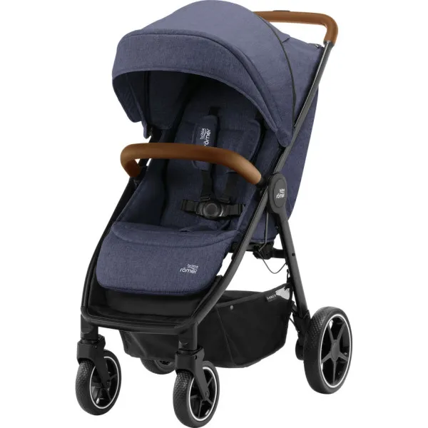 Britax Romer kolica B-Agile R Navy Ink, brown