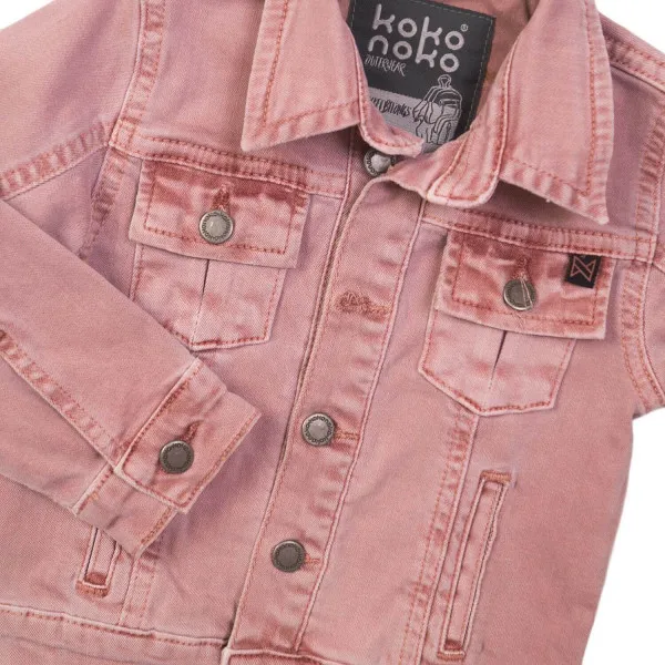 Dirkje teksas jakna, djevojčice 