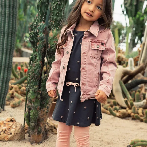 Dirkje teksas jakna, djevojčice 