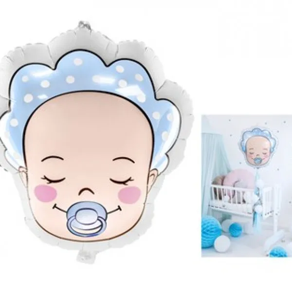 Balon folijski baby boy 45x40 cm 