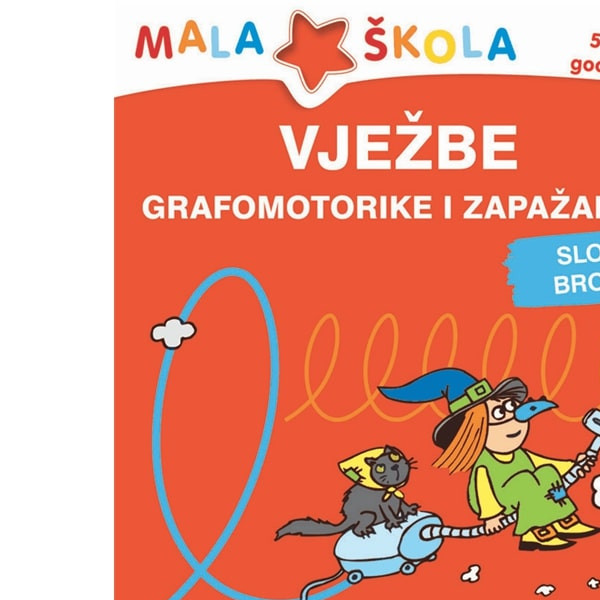 MŠ vježbe grafomotorike i zapažanja 1-4 