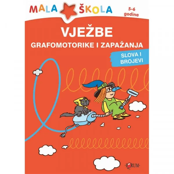 MŠ vježbe grafomotorike i zapažanja 1-4
