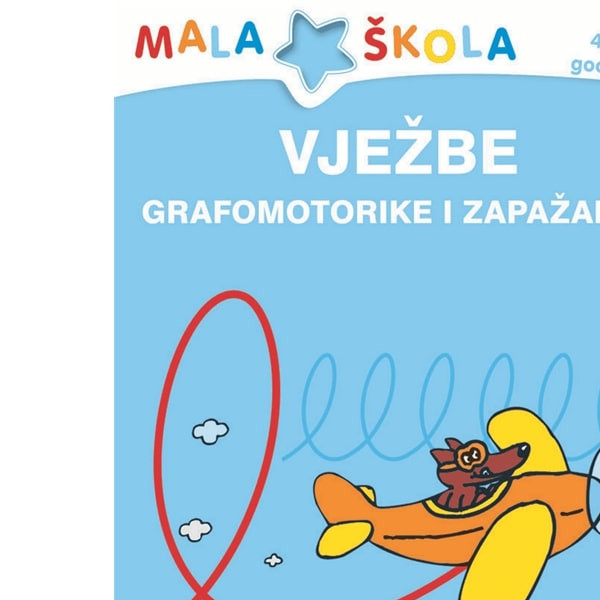 MŠ vježbe grafomotorike i zapažanja 1-4 