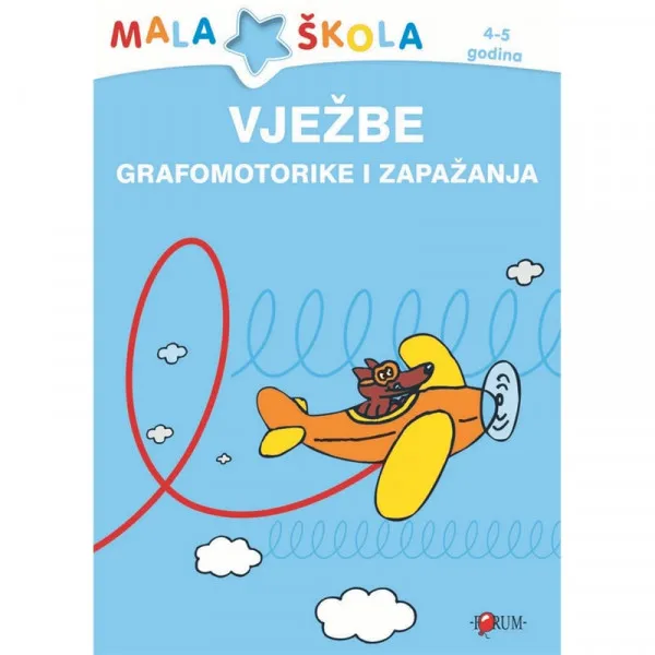 MŠ vježbe grafomotorike i zapažanja 1-4