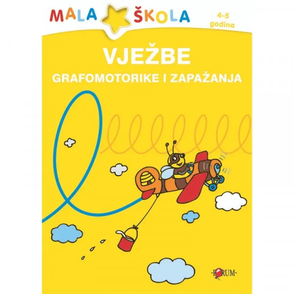 MŠ vježbe grafomotorike i zapažanja 1-4