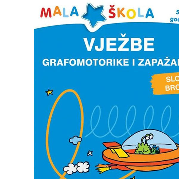 MŠ vježbe grafomotorike i zapažanja 1-4 
