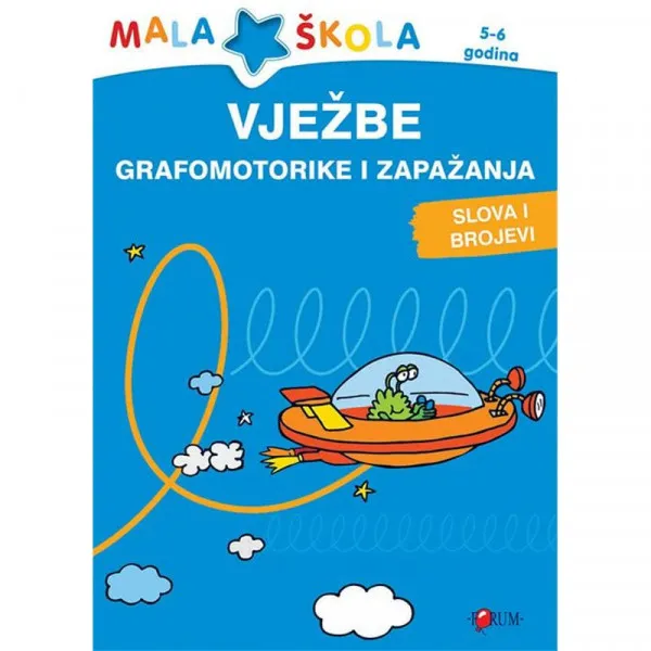 MŠ vježbe grafomotorike i zapažanja 1-4