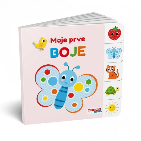 Bebina prva knjiga Moje prve boje 