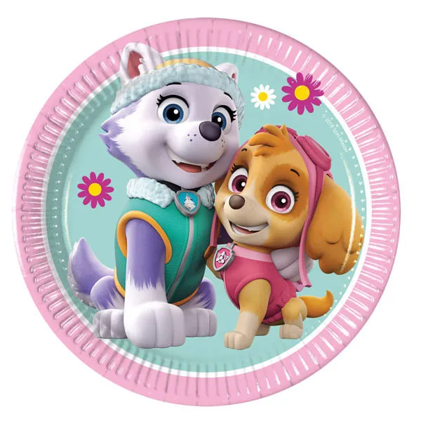 Papirni tanjur paw patrol 20 cm 8 kom 