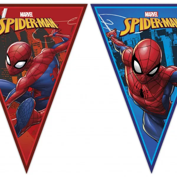 Banner spiderman team up marvel, 9 zastavica 
