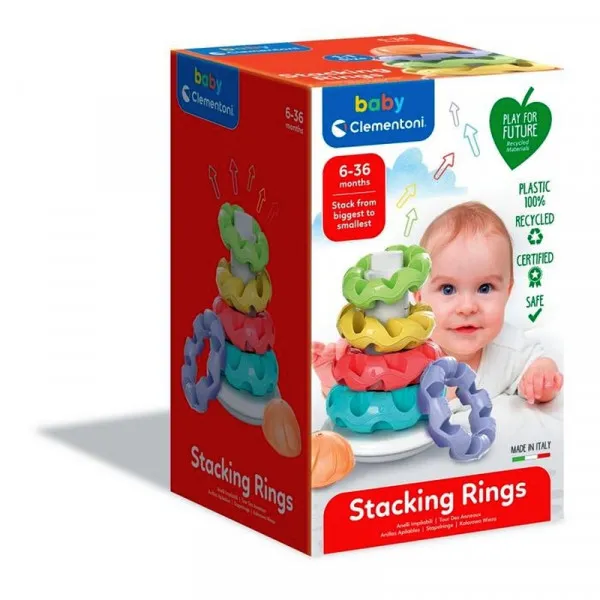 Clementoni baby prstenovi za slaganje 