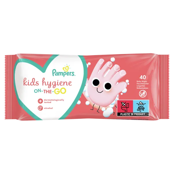 Pampers kids hygiene vlažne maramice 40kom 