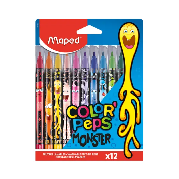 Flomasteri 12/1 Monster Maped