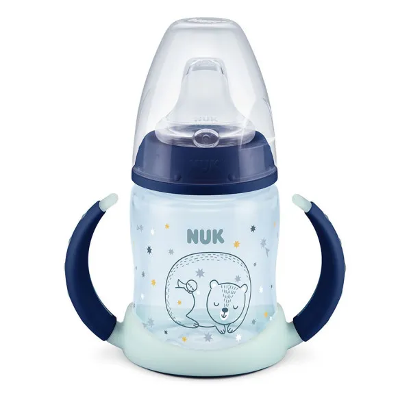 Nuk šolja za učenje sa ručkama dark&glow 150ml