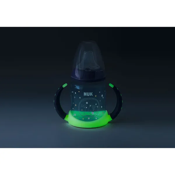 Nuk šolja za učenje sa ručkama dark&glow 150ml