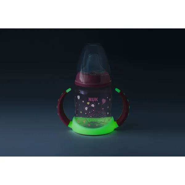 Nuk šolja za učenje sa ručkama dark&glow 150ml