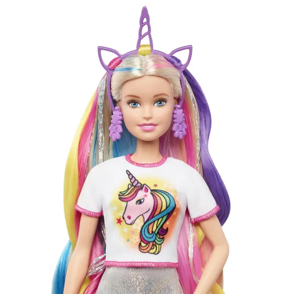 Barbie sa fantastičnom kosom sa umetcima