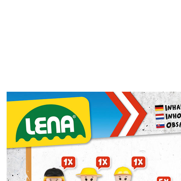 Lena igračka Truckies traktor sa prikolicom 