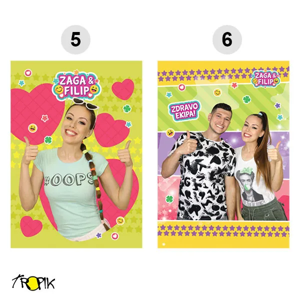 Sveska Zaga&Filip A4 - KARO 